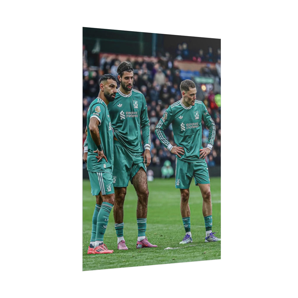 Salah, Wirtz & Szoboszlai Photo Poster - Rolled Liverpool FC Action Print