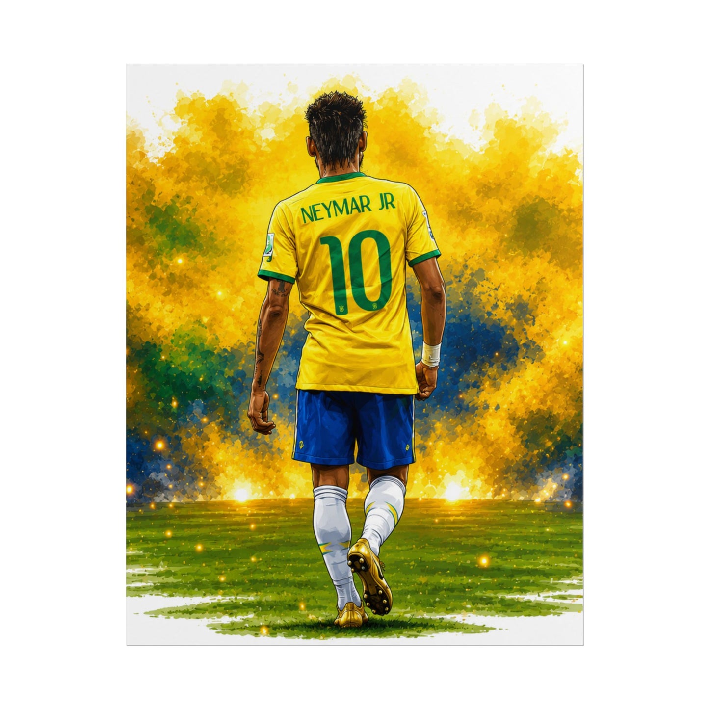 Neymar Brazil Poster