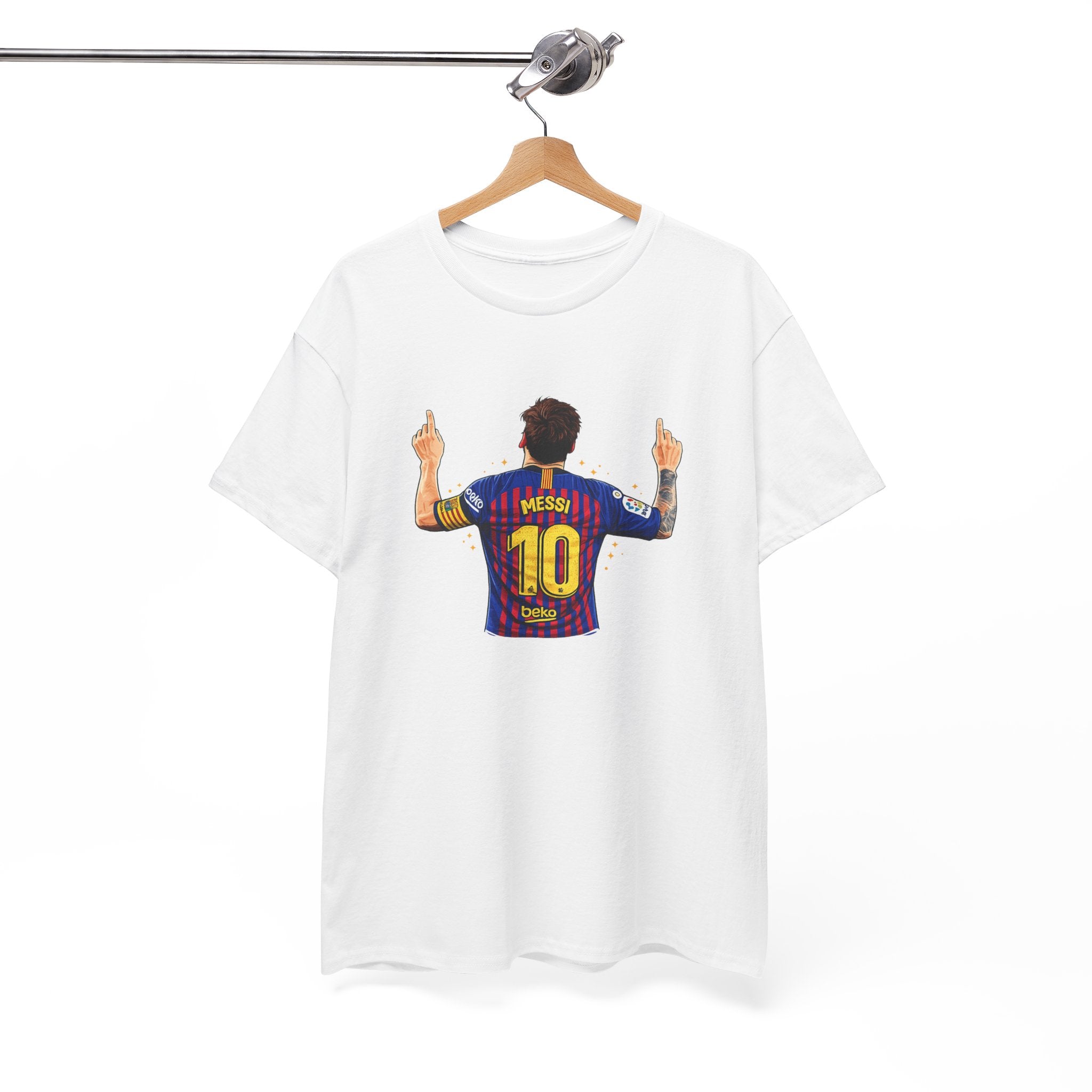 Lionel Messi Unisex Heavy Cotton Tee