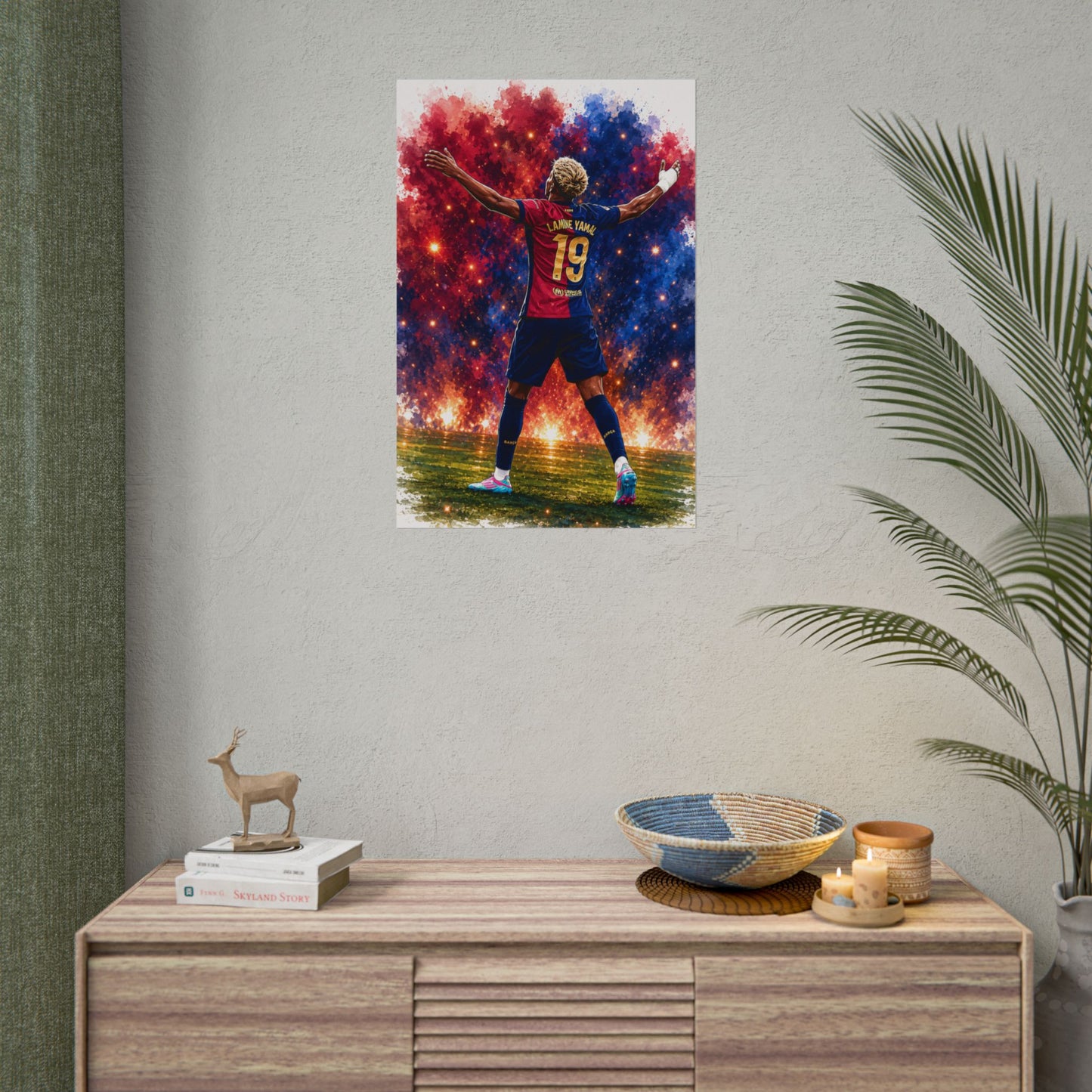 Lamine Yamal Barcelona Poster