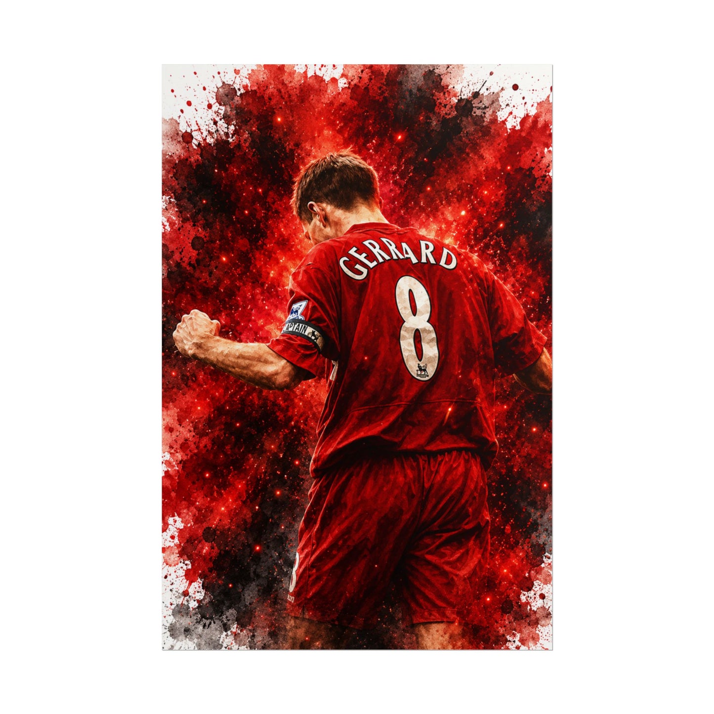 Steven Gerrard Poster