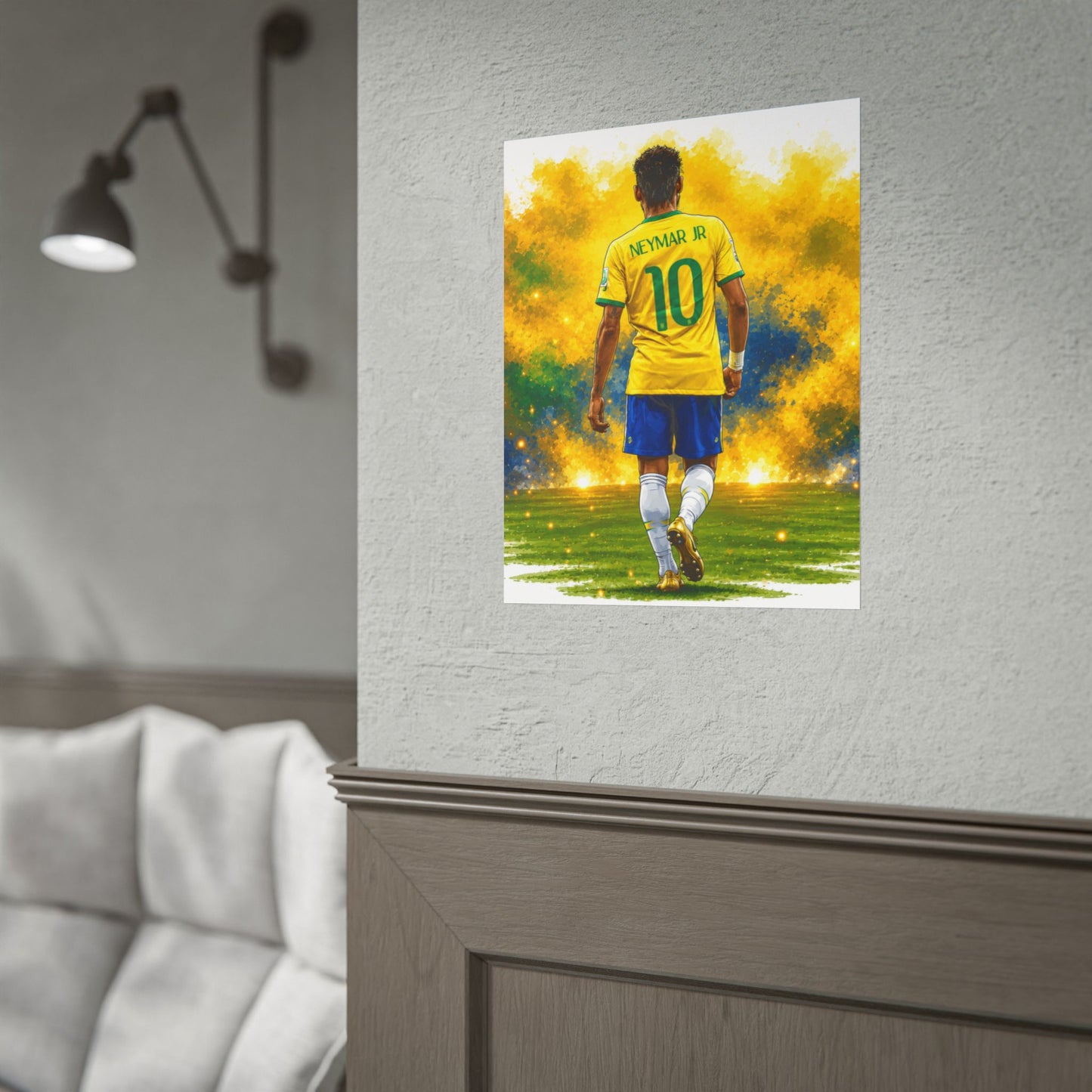 Neymar Brazil Poster