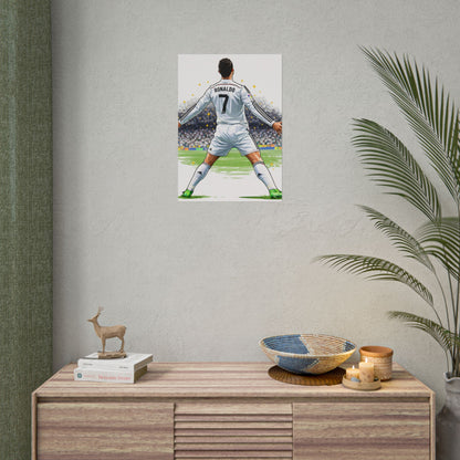 Cristiano Ronaldo Celebration Poster