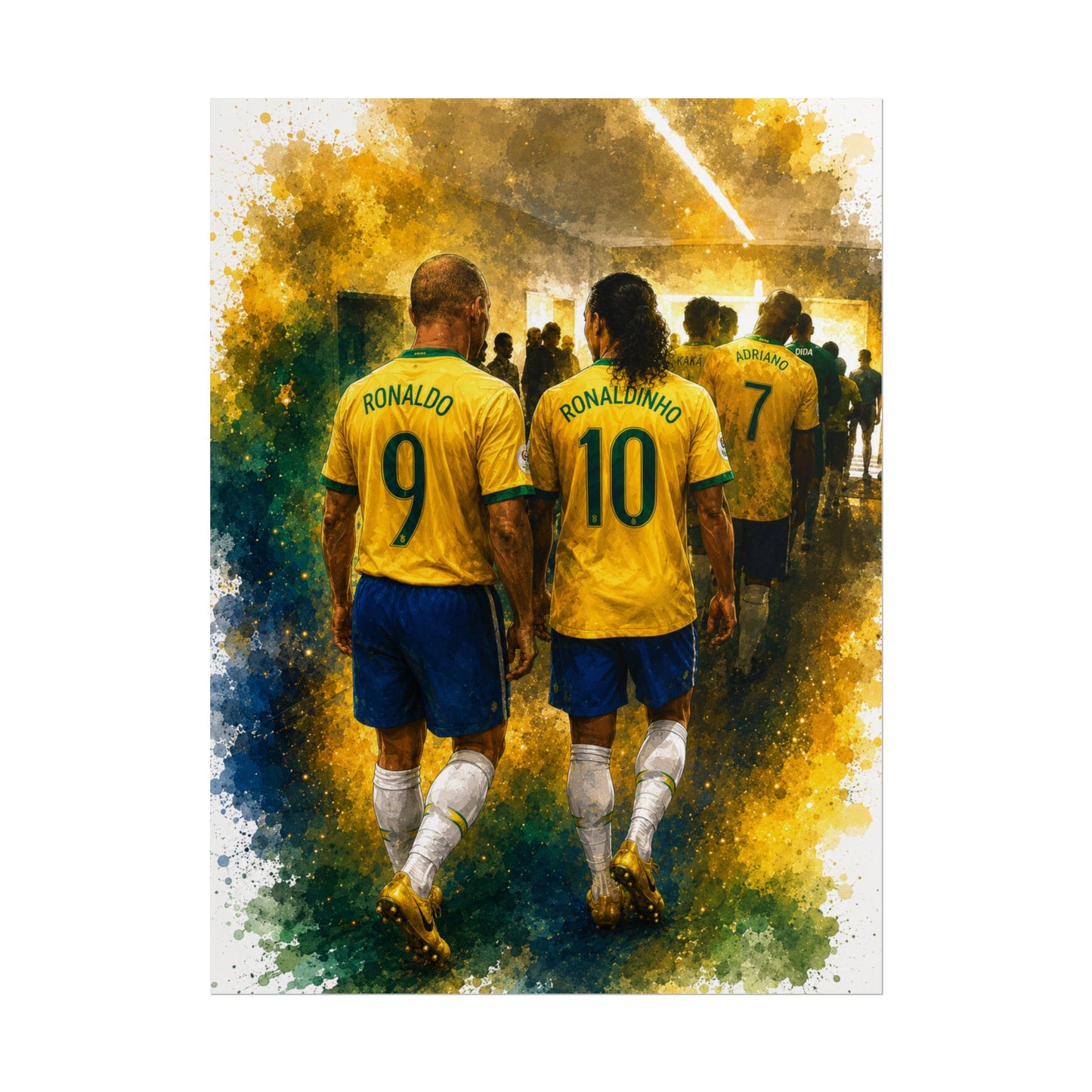Brazil Legends Poster
