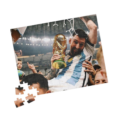 Lionel Messi World Cup 2022 Champion Puzzle