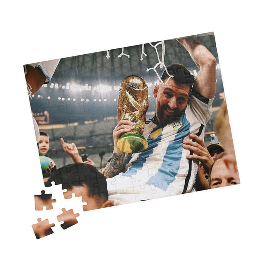 Lionel Messi World Cup 2022 Champion Puzzle