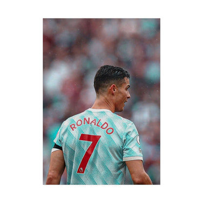 Cristiano Ronaldo Manchester United Poster