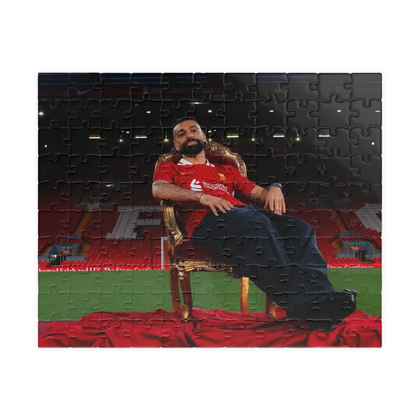 Mo Salah Throne Puzzle