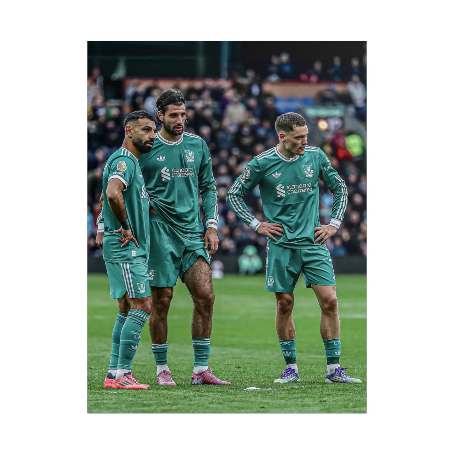 Salah, Wirtz & Szoboszlai Liverpool Poster