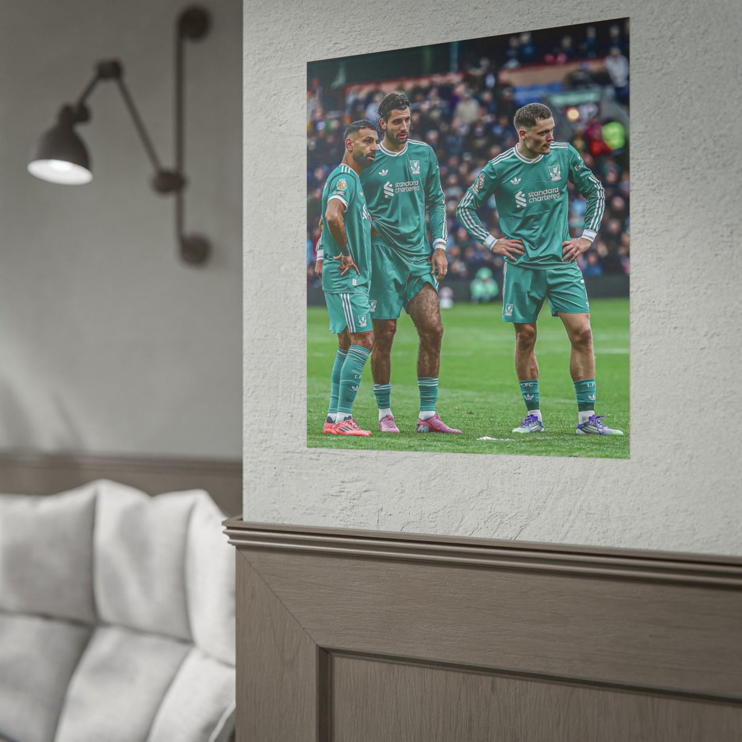 Salah, Wirtz & Szoboszlai Liverpool Poster
