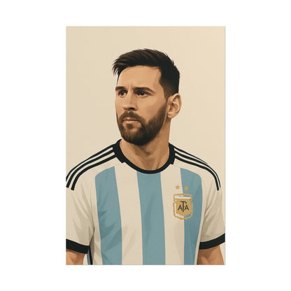 Lionel Messi Argentina Poster