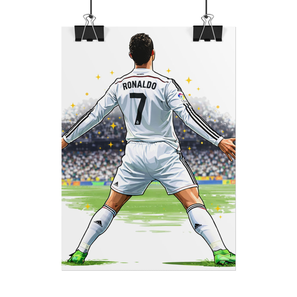 Cristiano Ronaldo Celebration Rolled Poster