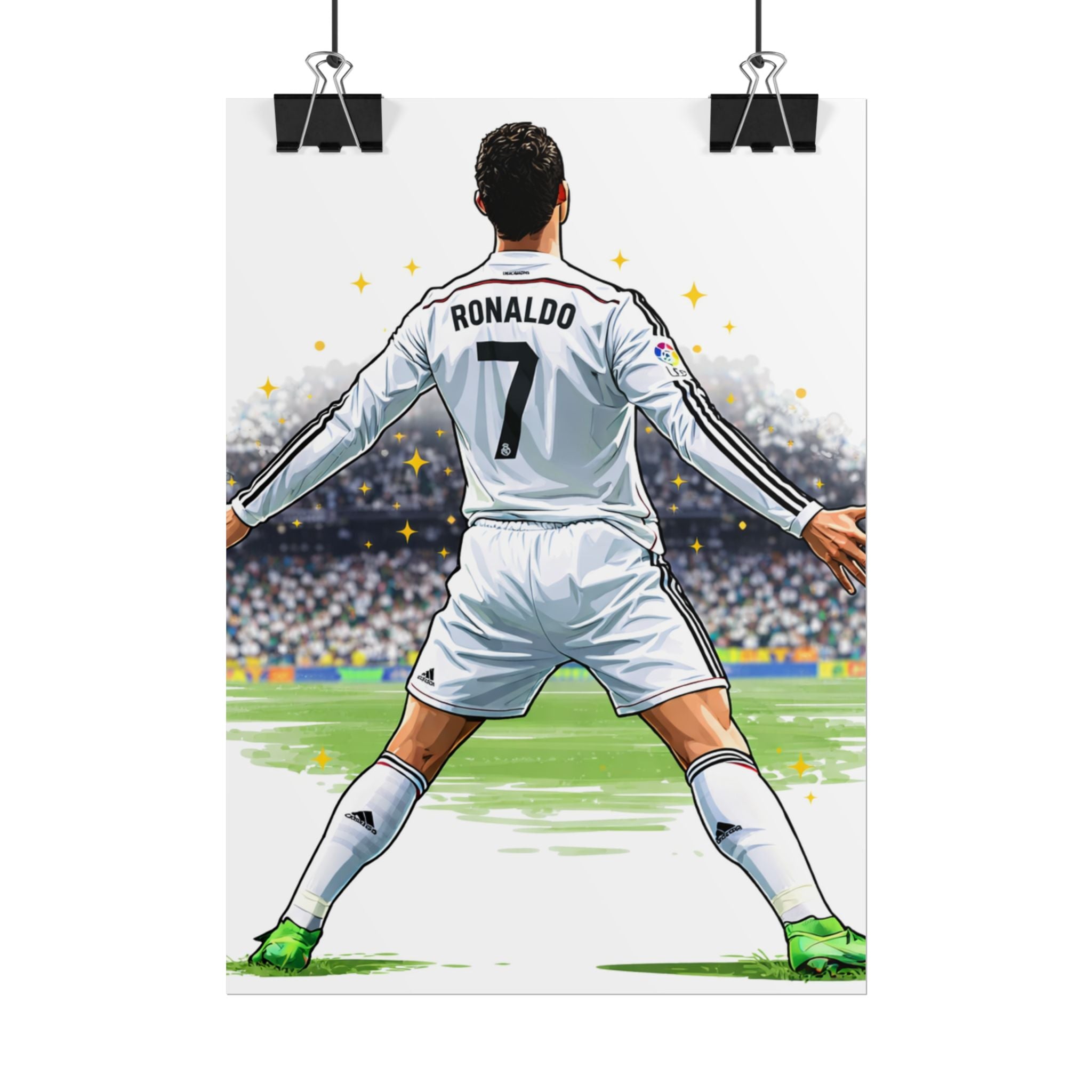 Cristiano Ronaldo Celebration Rolled Poster