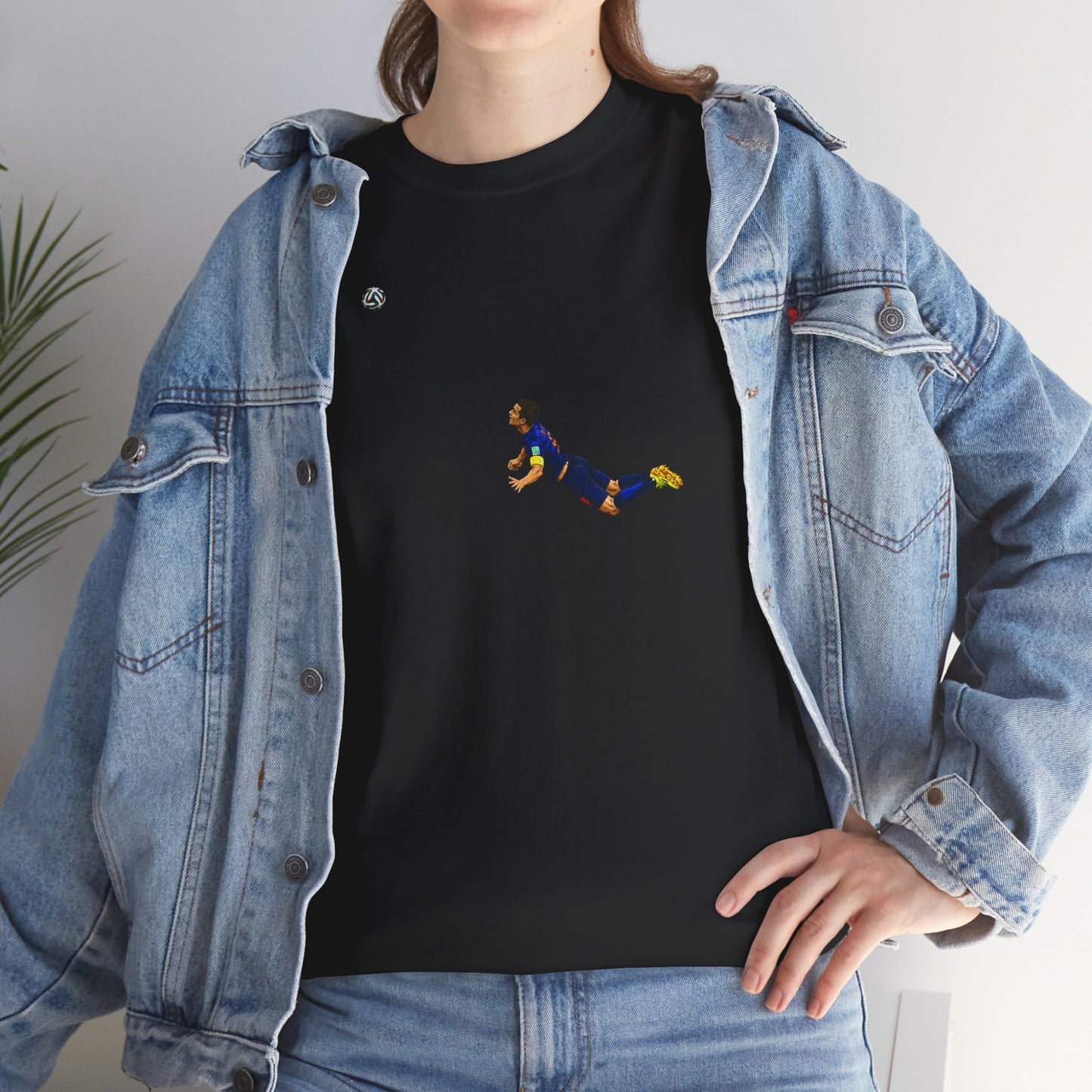 Robin Van Persie Iconic Header T-Shirt