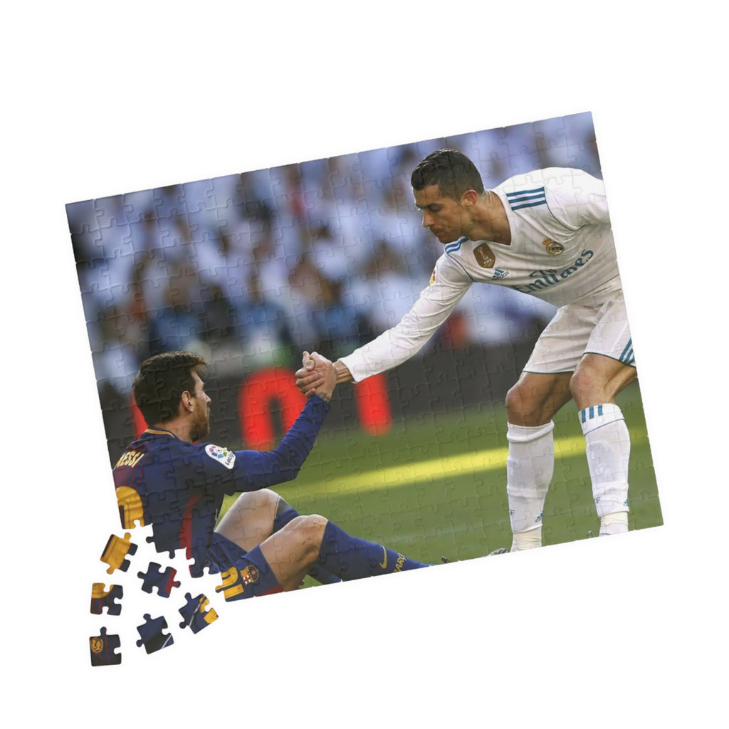 Soccer Legends Puzzle — Cristiano Ronaldo & Lionel Messi 252–520–1014 Piece Jigsaw