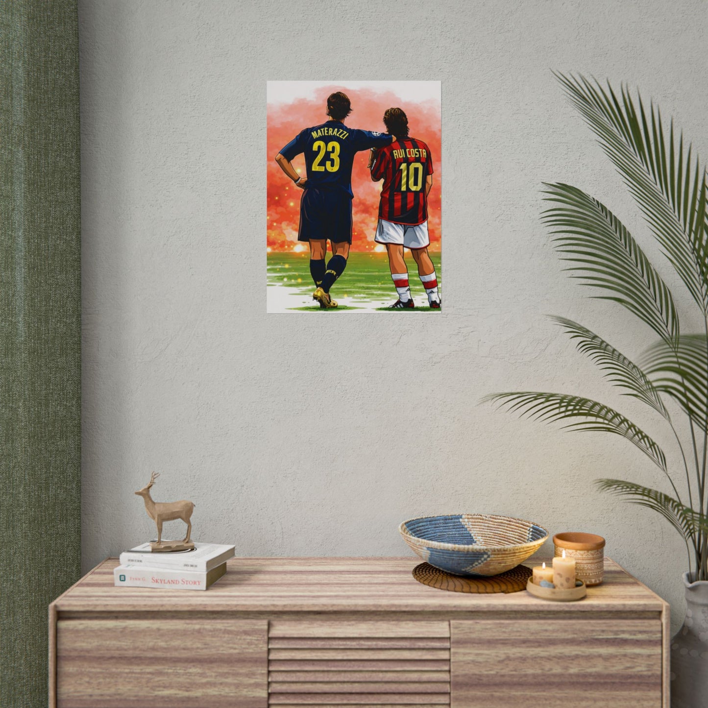 Milan Derby Poster