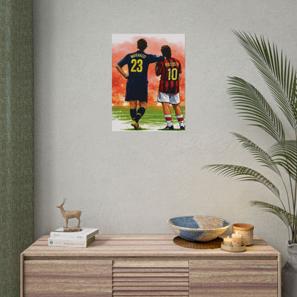 Milan Derby Poster
