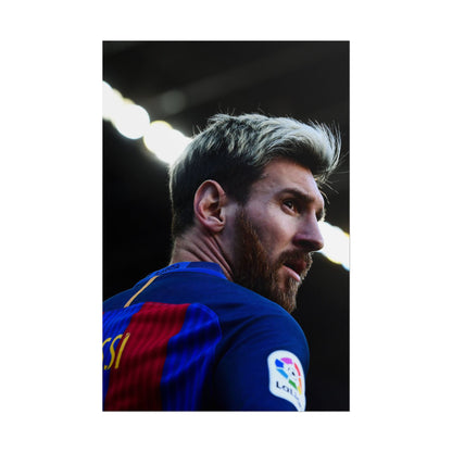 Lionel Messi Barcelona Poster