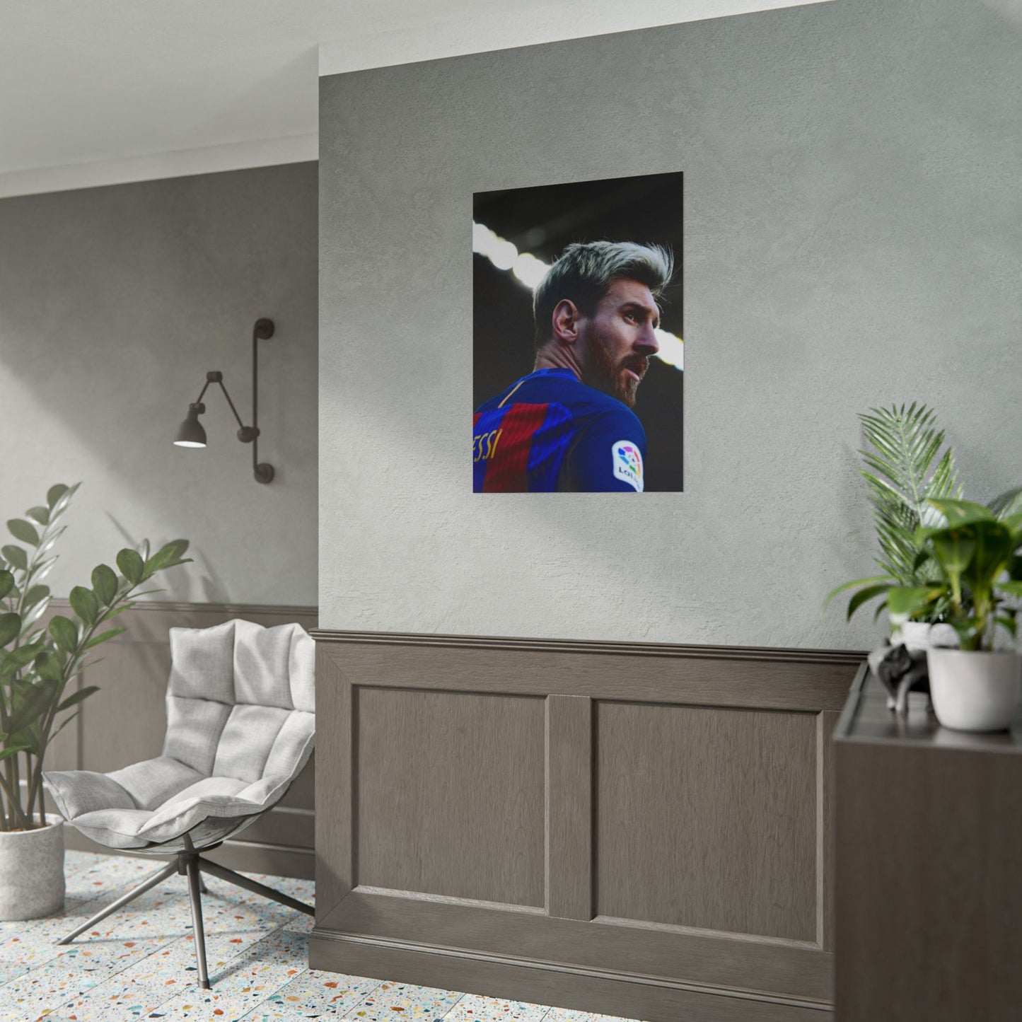 Lionel Messi Barcelona Poster