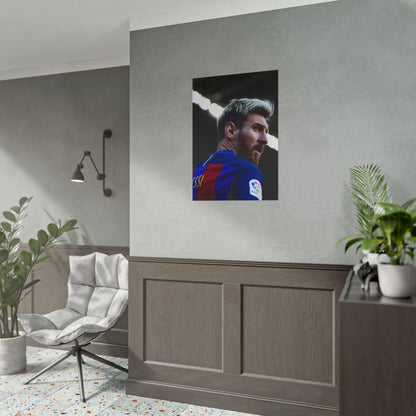 Lionel Messi Barcelona Poster