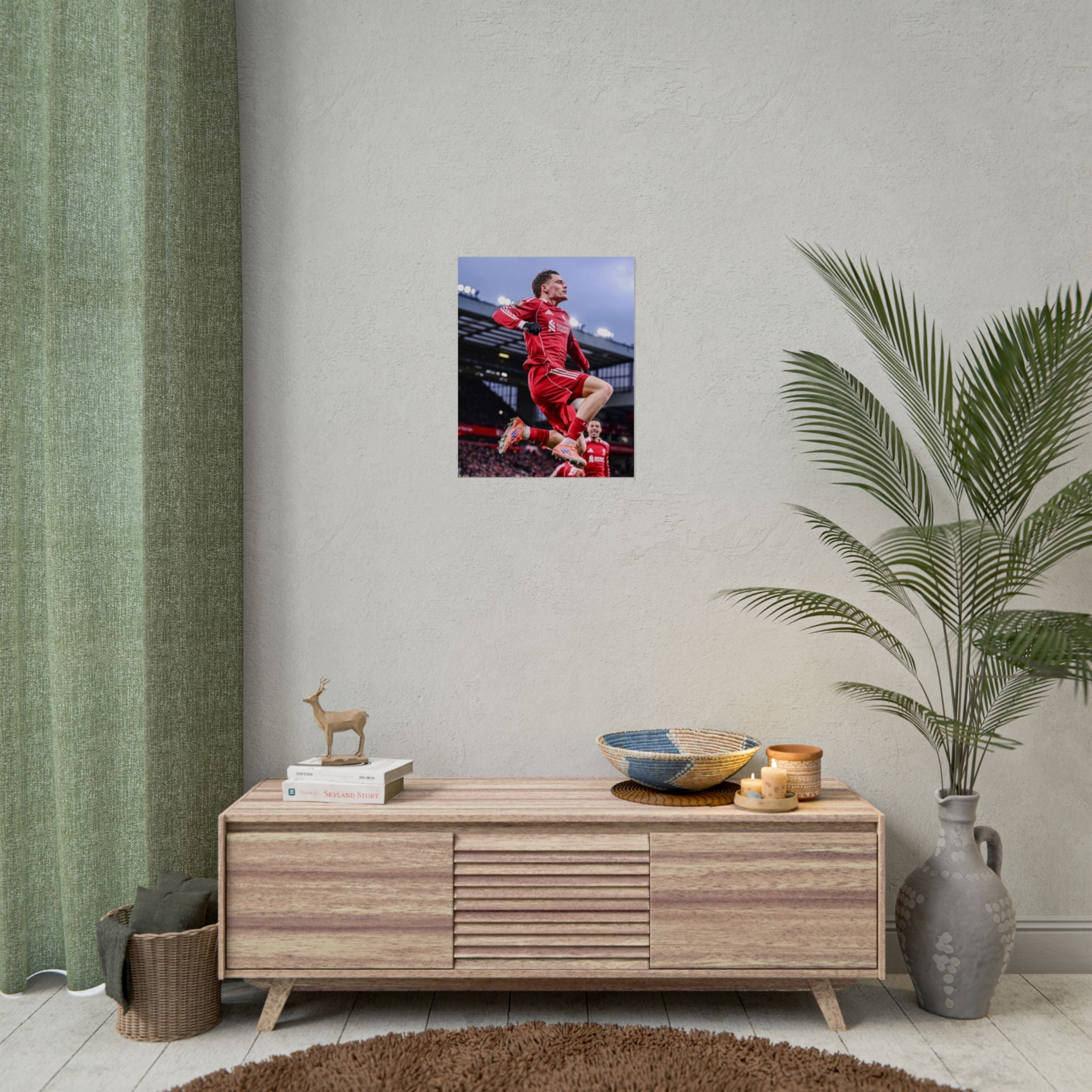 Florian Wirtz - Liverpool Football Star Action Poster