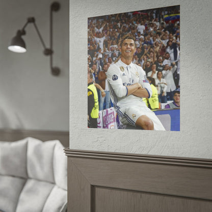 Cristiano Ronaldo Iconic Celebration Poster