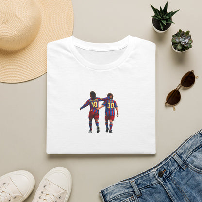 Messi & Ronaldinho Barcelona T-Shirt
