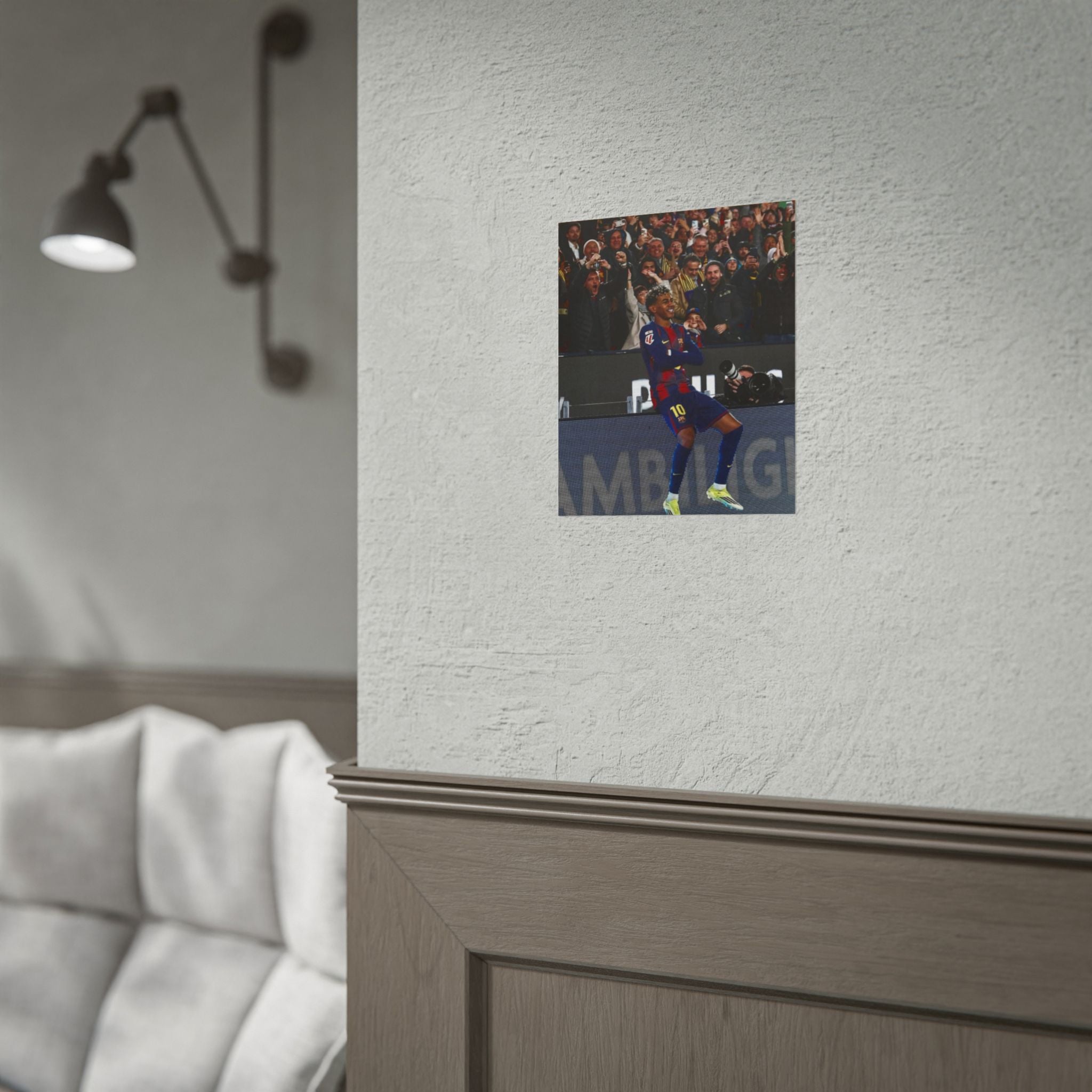 Lamine Yamal Poster — Barcelona Football Star Wall Art