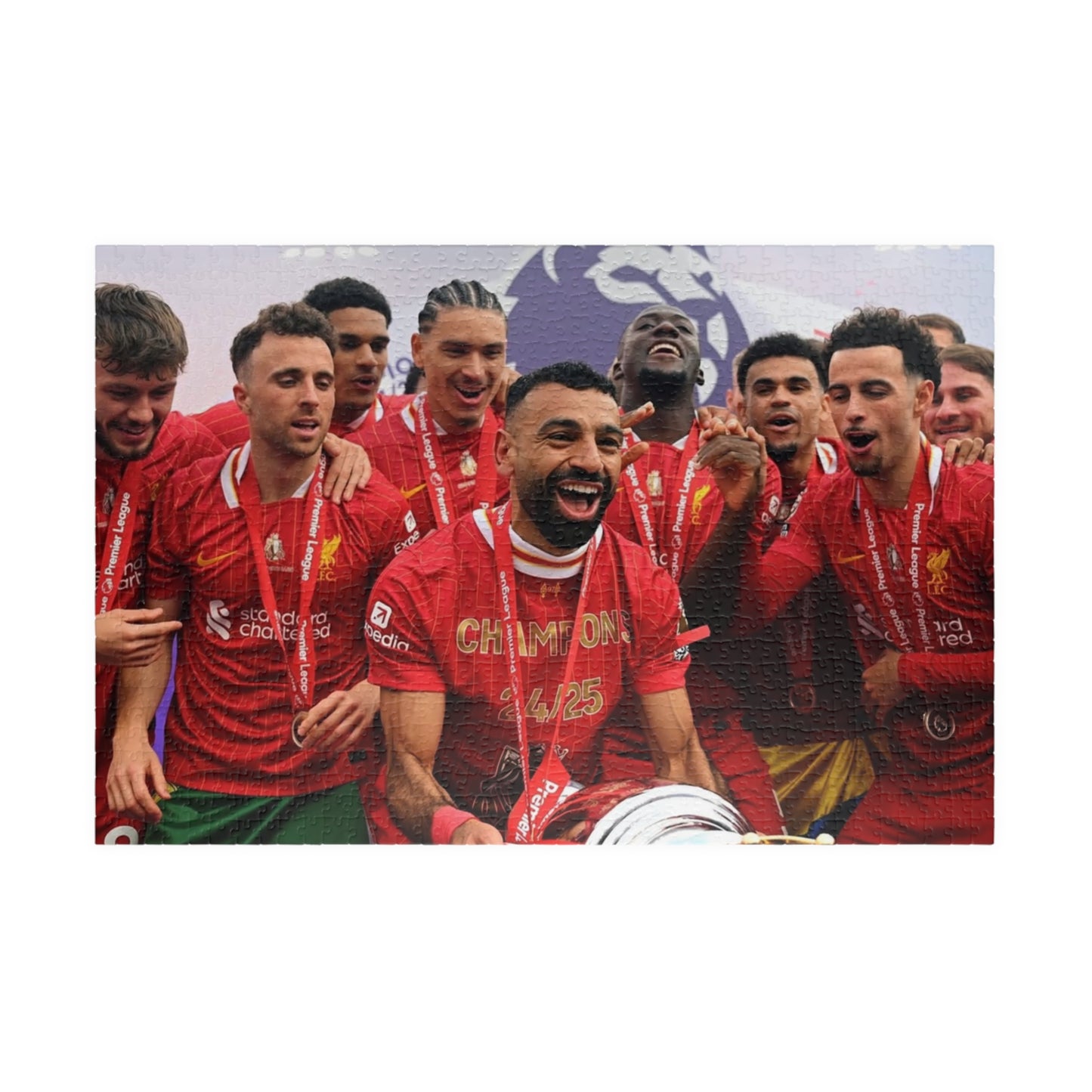 Liverpool Premier League Champions 24/25 Puzzle
