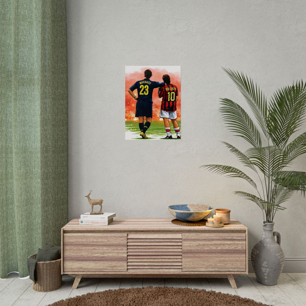 Iconic Football Rolled Poster