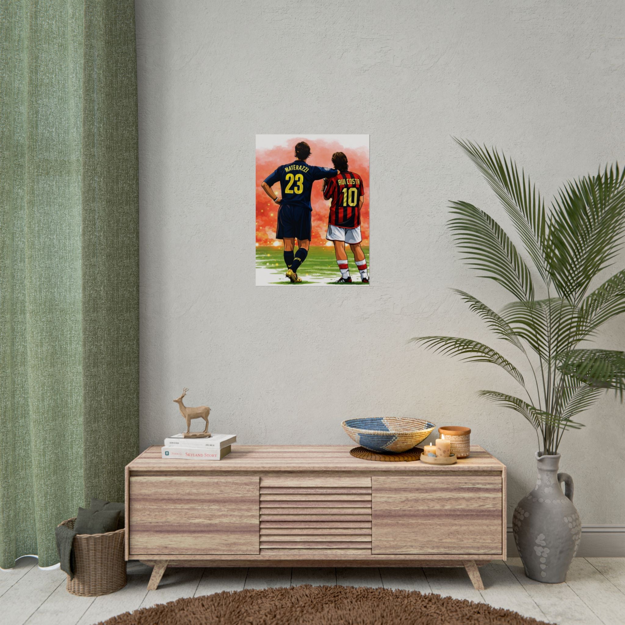 Iconic Football Rolled Poster