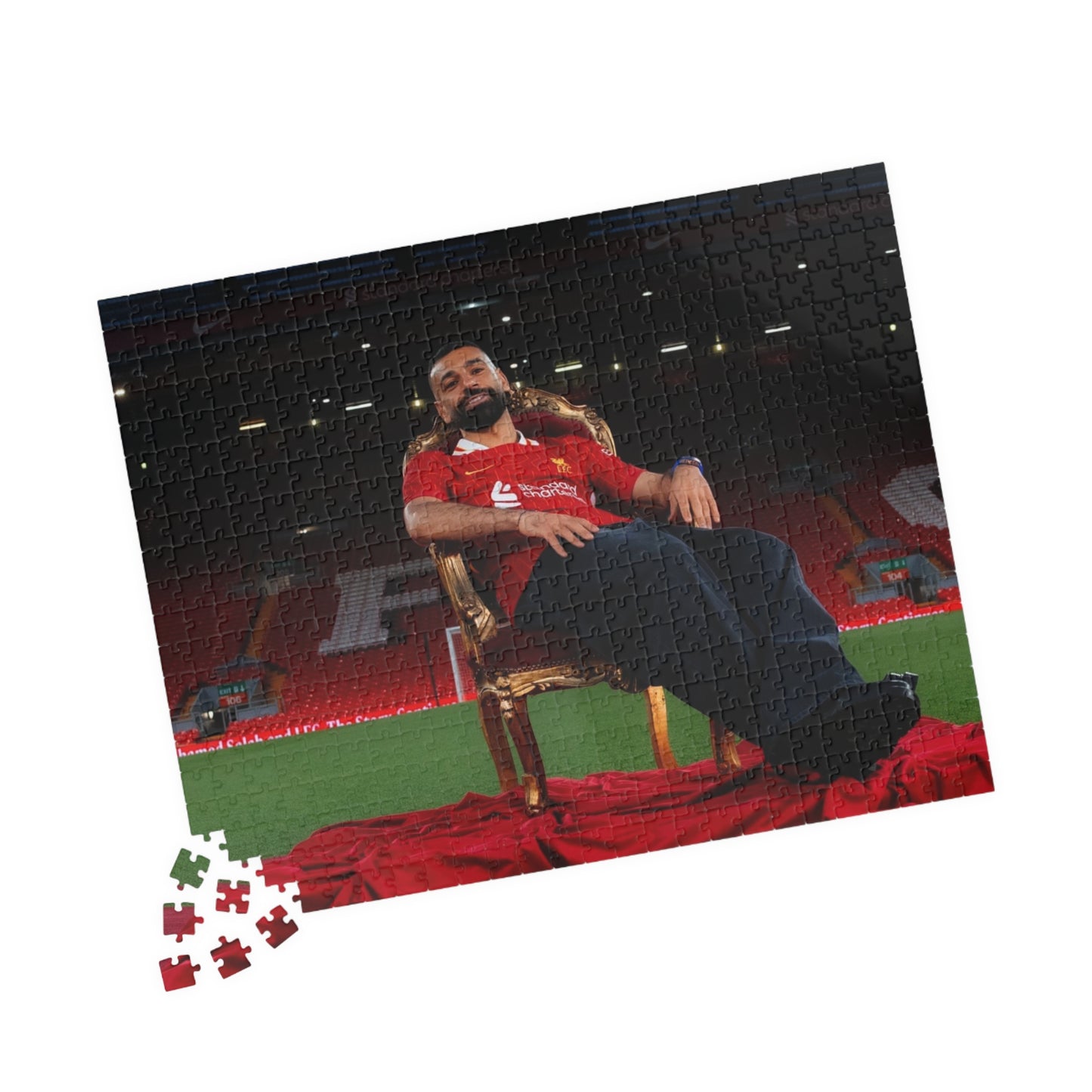 Mo Salah Throne Puzzle