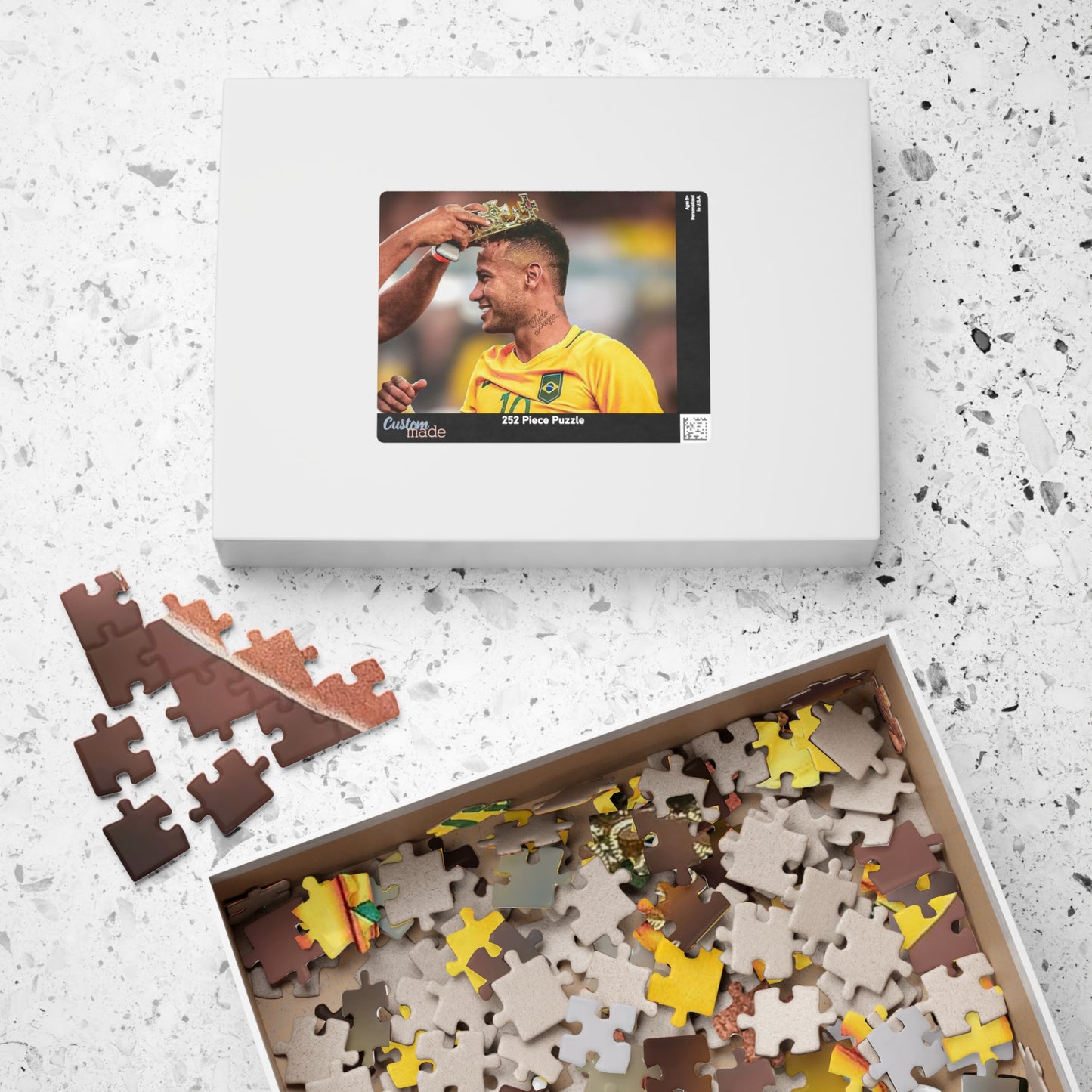 King Neymar Brazil Puzzle