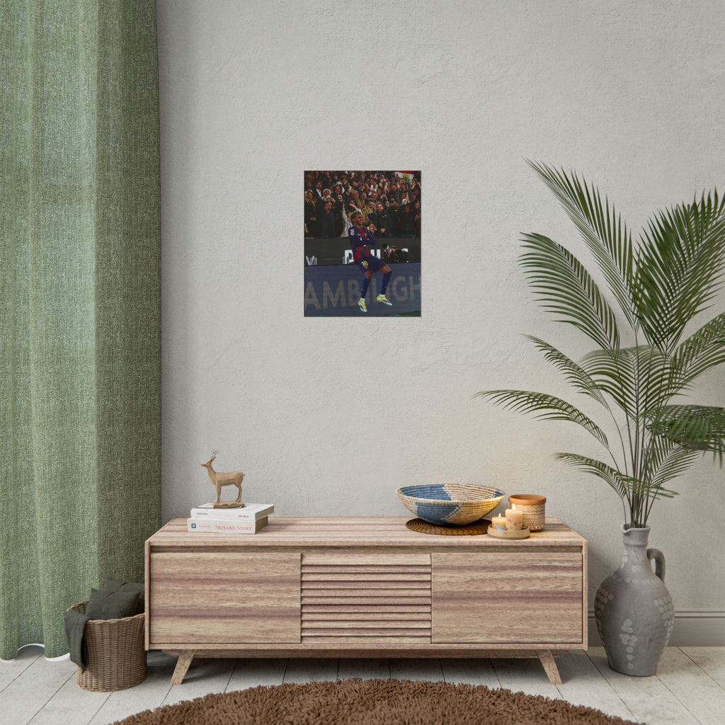 Lamine Yamal Poster — Barcelona Football Star Wall Art