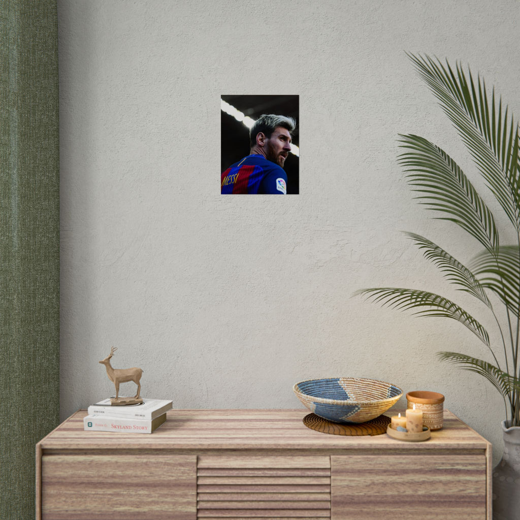 Lionel Messi Barcelona Poster - Soccer Rolled Poster