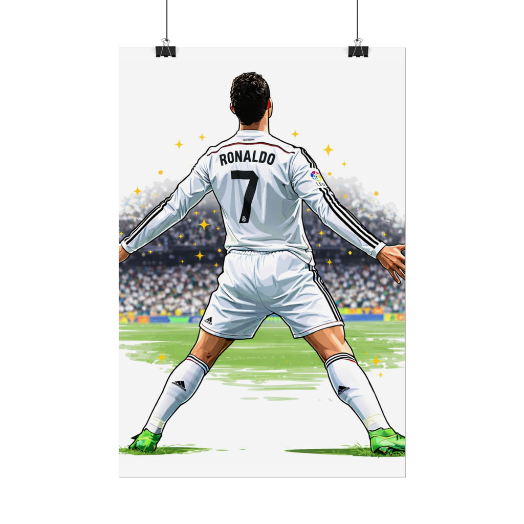 Cristiano Ronaldo Celebration Rolled Poster