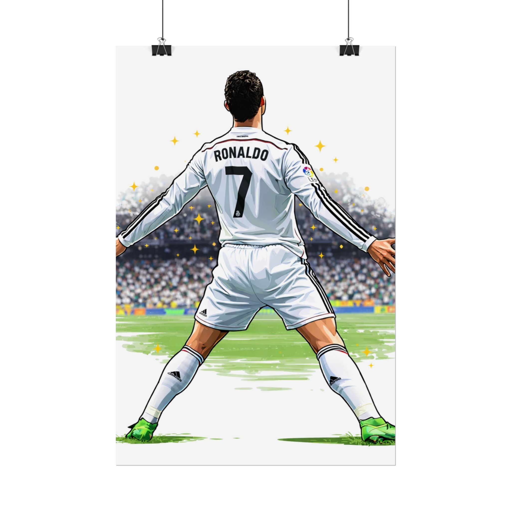 Cristiano Ronaldo Celebration Rolled Poster