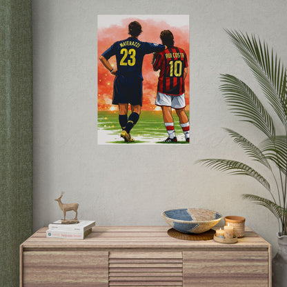 Milan Derby Poster