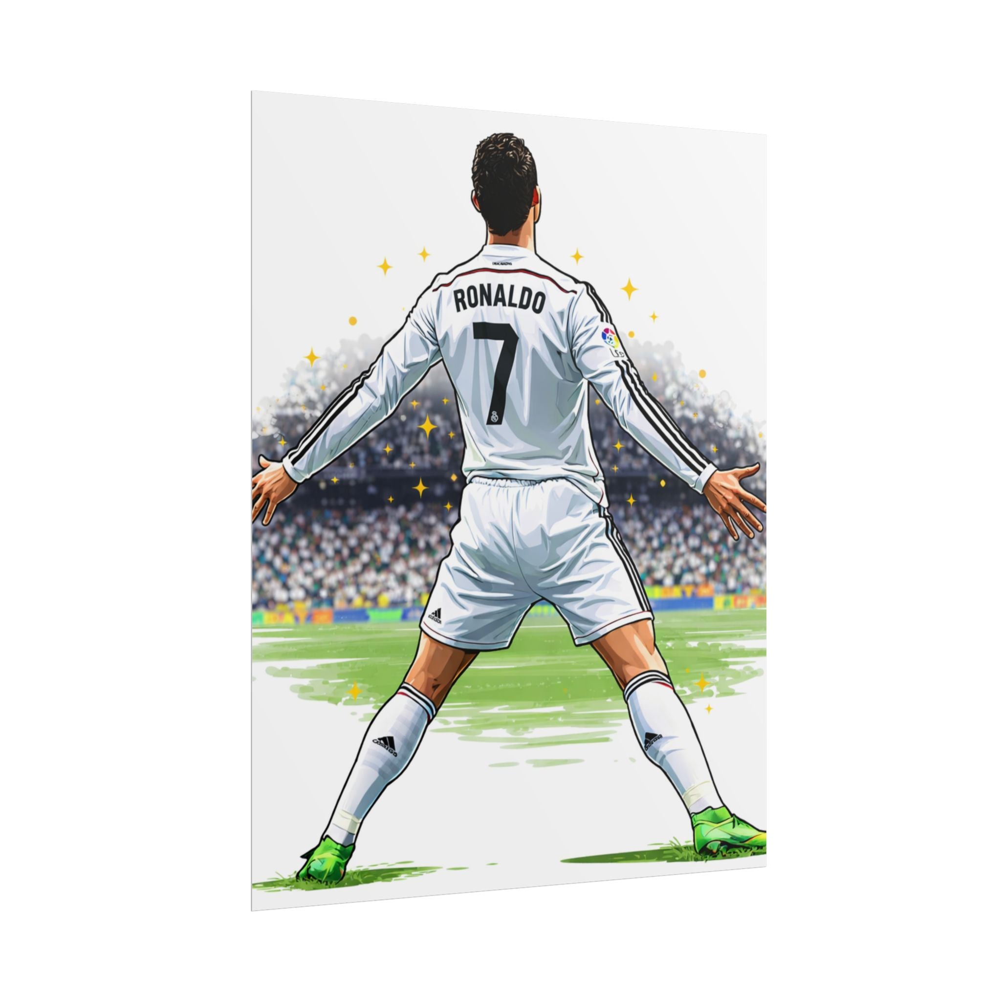 Cristiano Ronaldo Celebration Rolled Poster