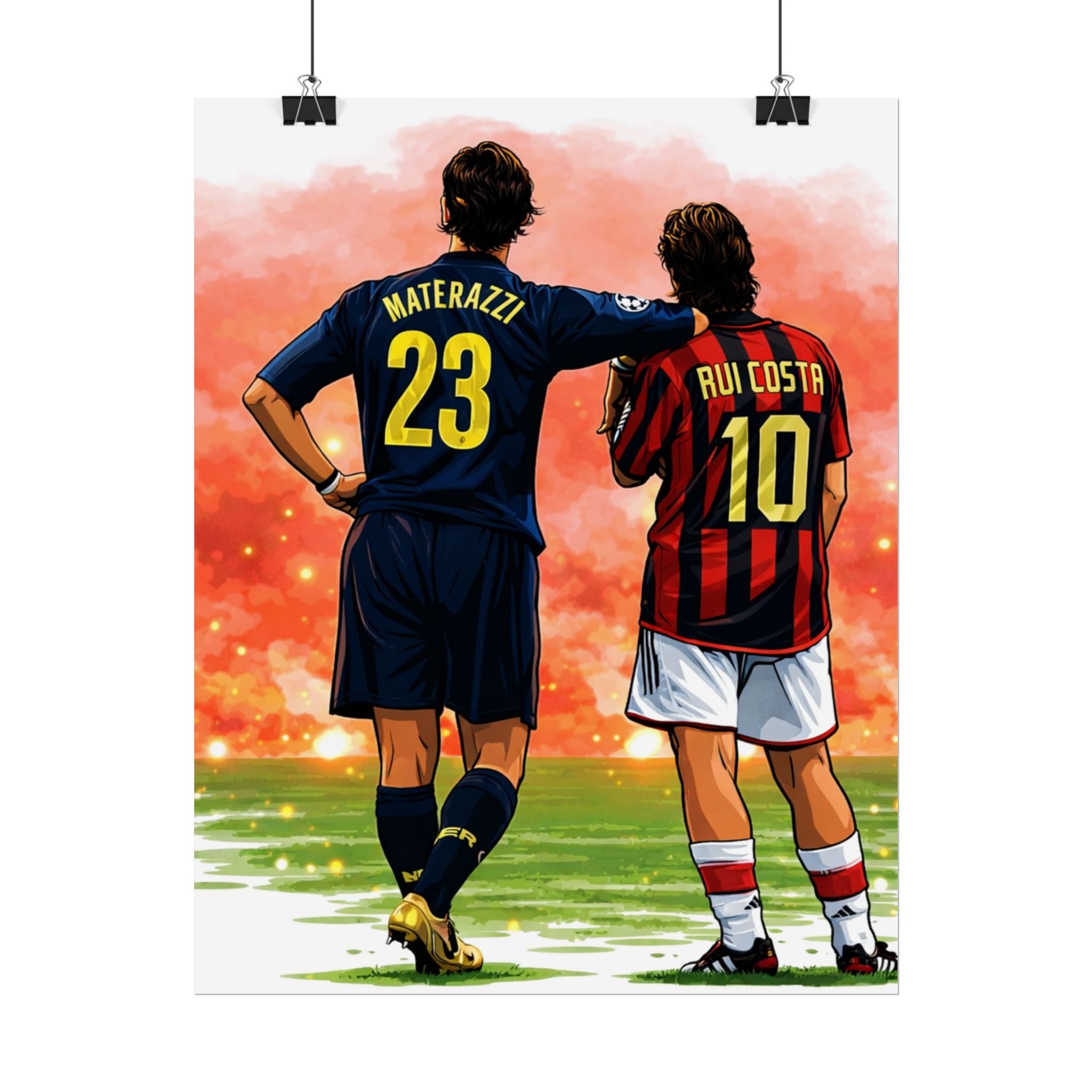 Iconic Football Rolled Poster
