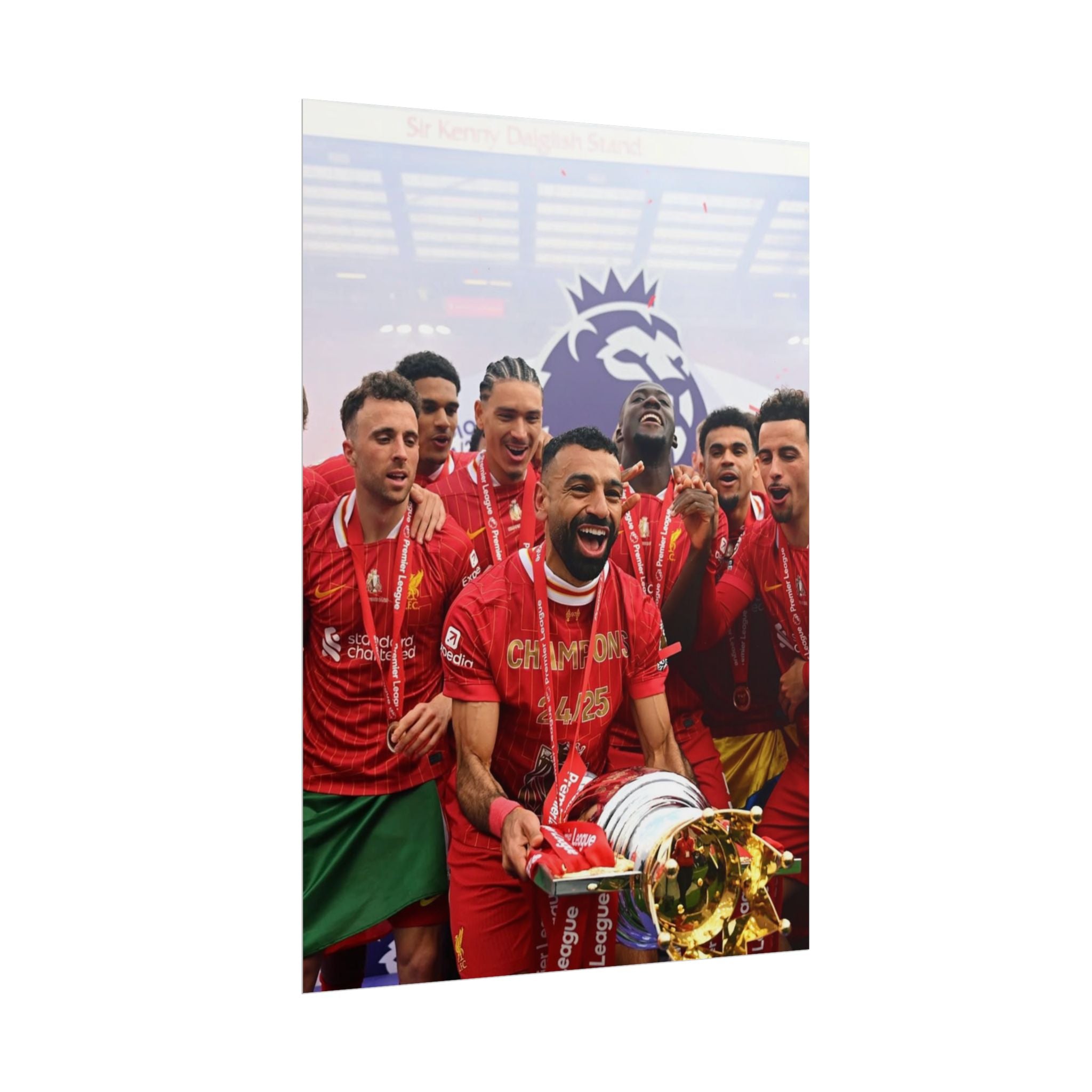 Liverpool FC Premier League Winners Photo Poster — Rolled Soccer Wall Art