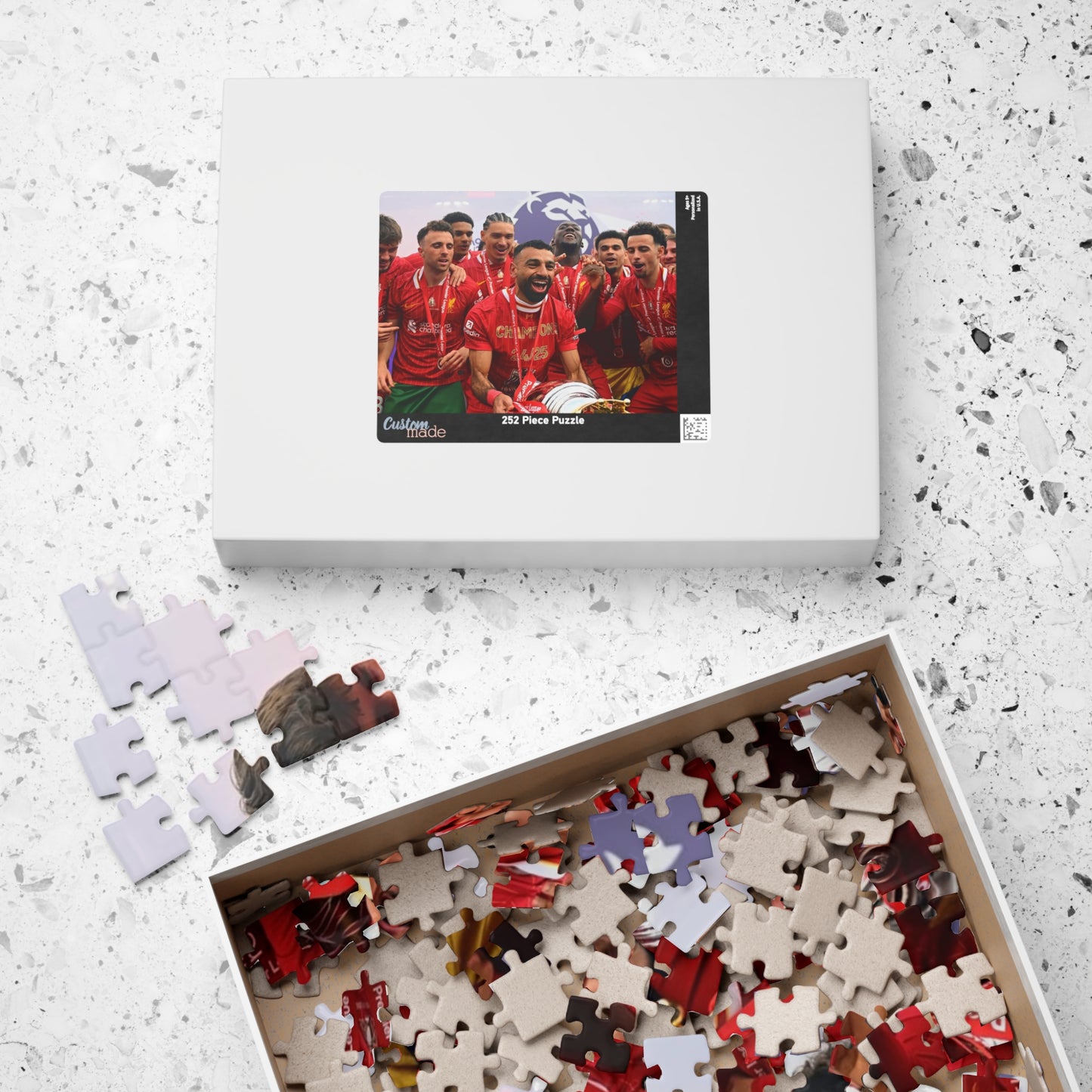 Liverpool Premier League Champions 24/25 Puzzle