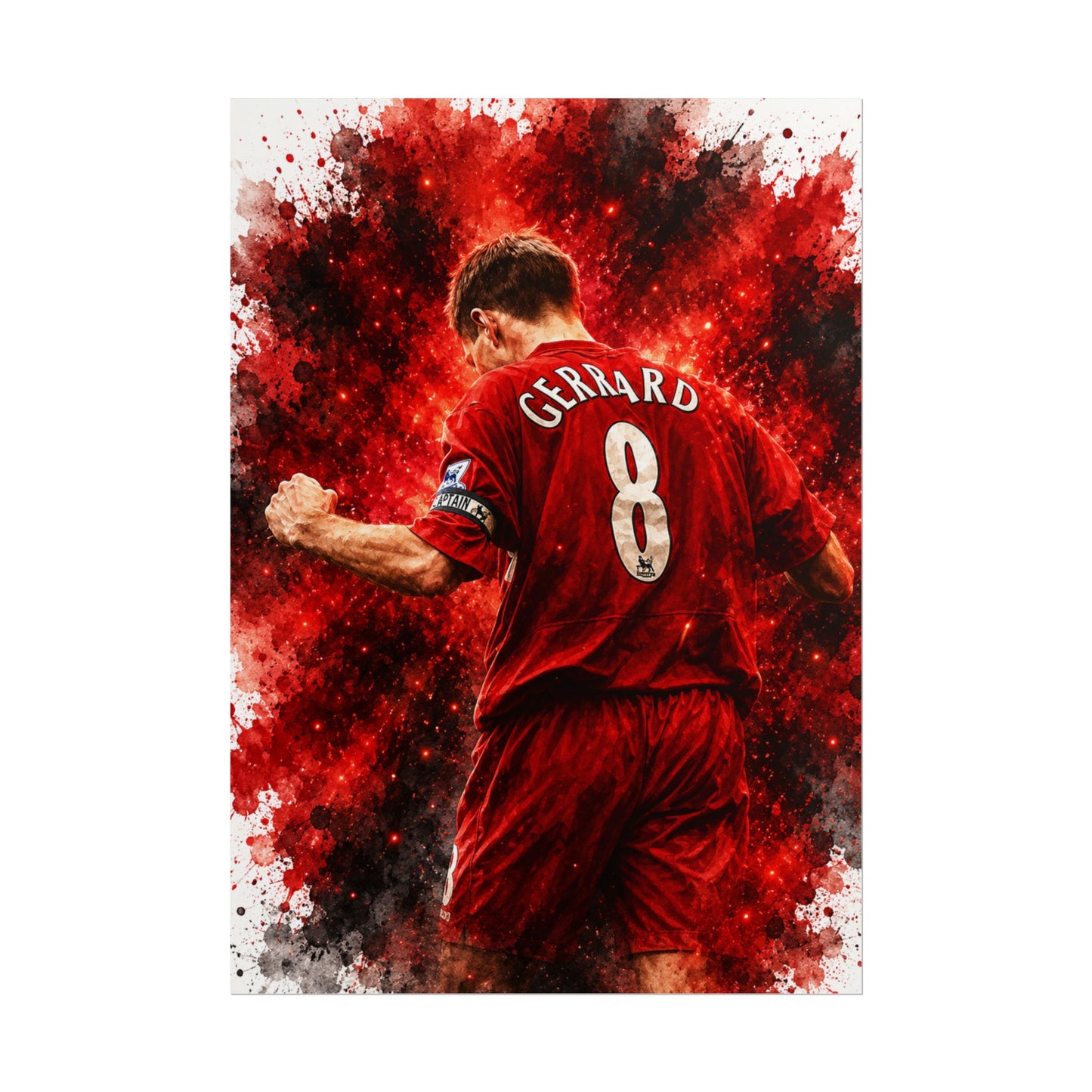 Steven Gerrard Poster