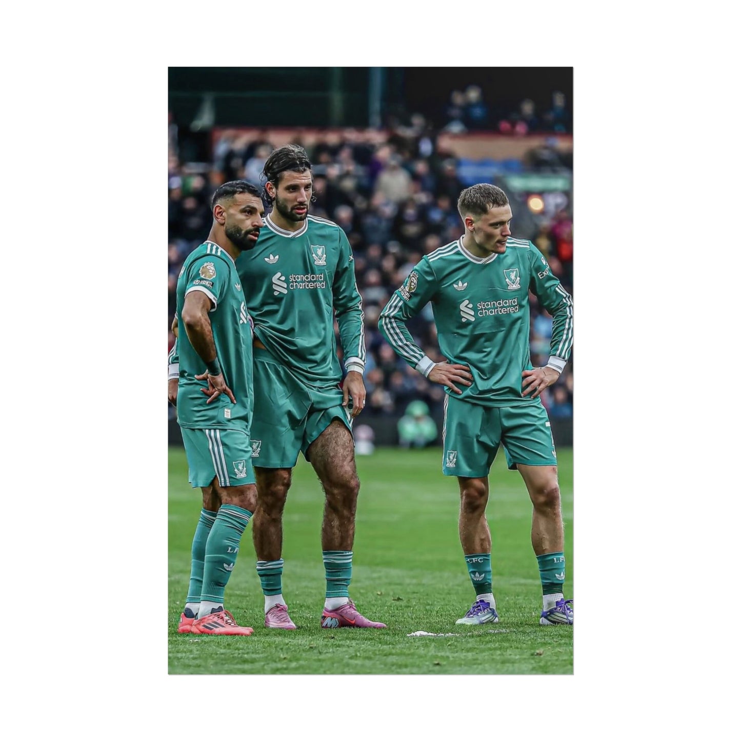 Salah, Wirtz & Szoboszlai Liverpool Poster