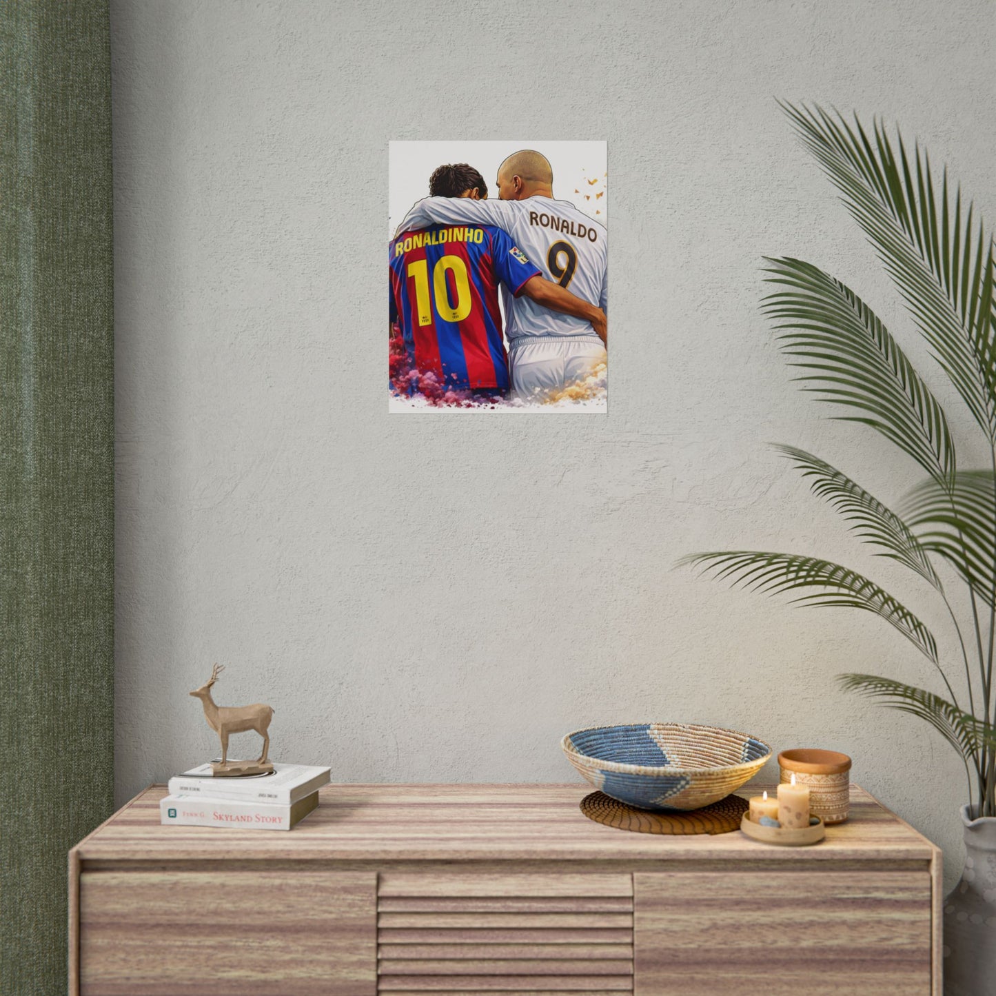 Ronaldinho & Ronaldo Poster