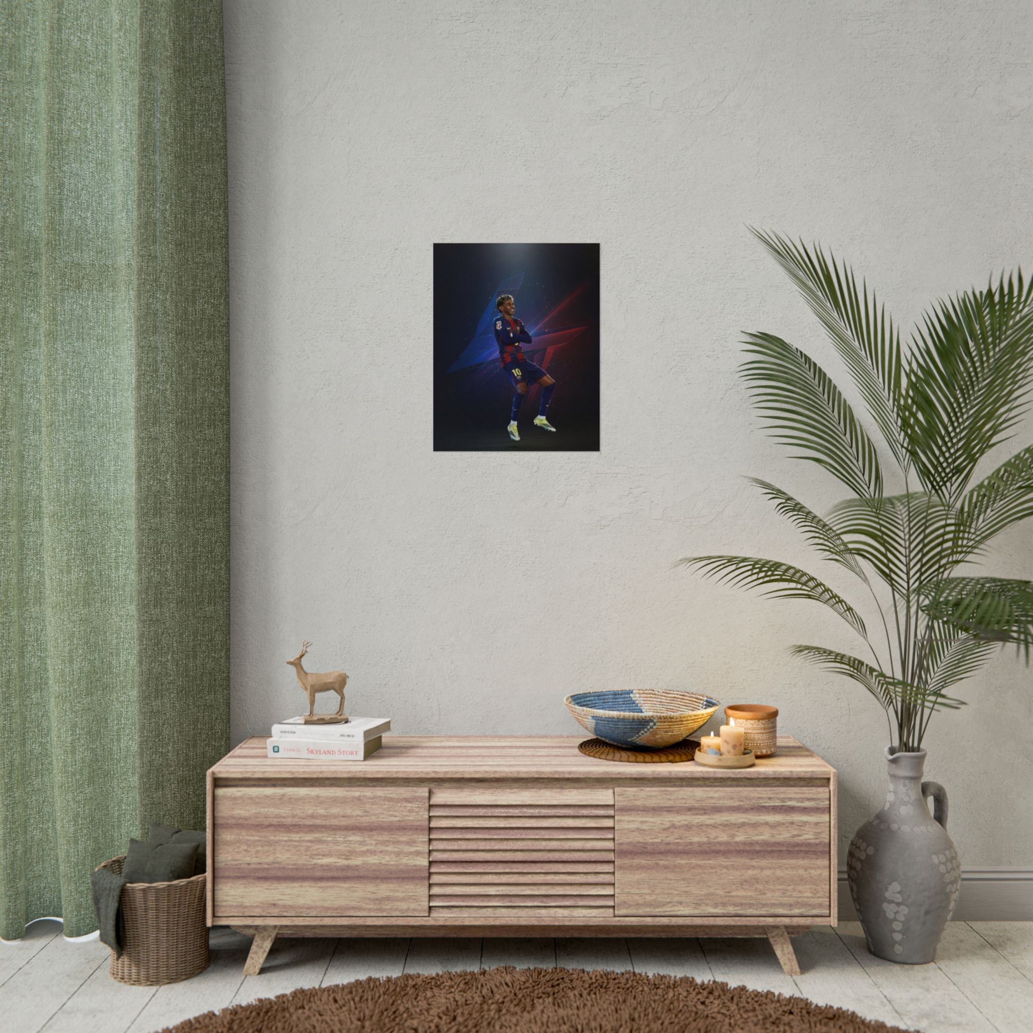 Lamine Yamal Celebration Poster - Barcelona Starboy | Available in multiple sizes