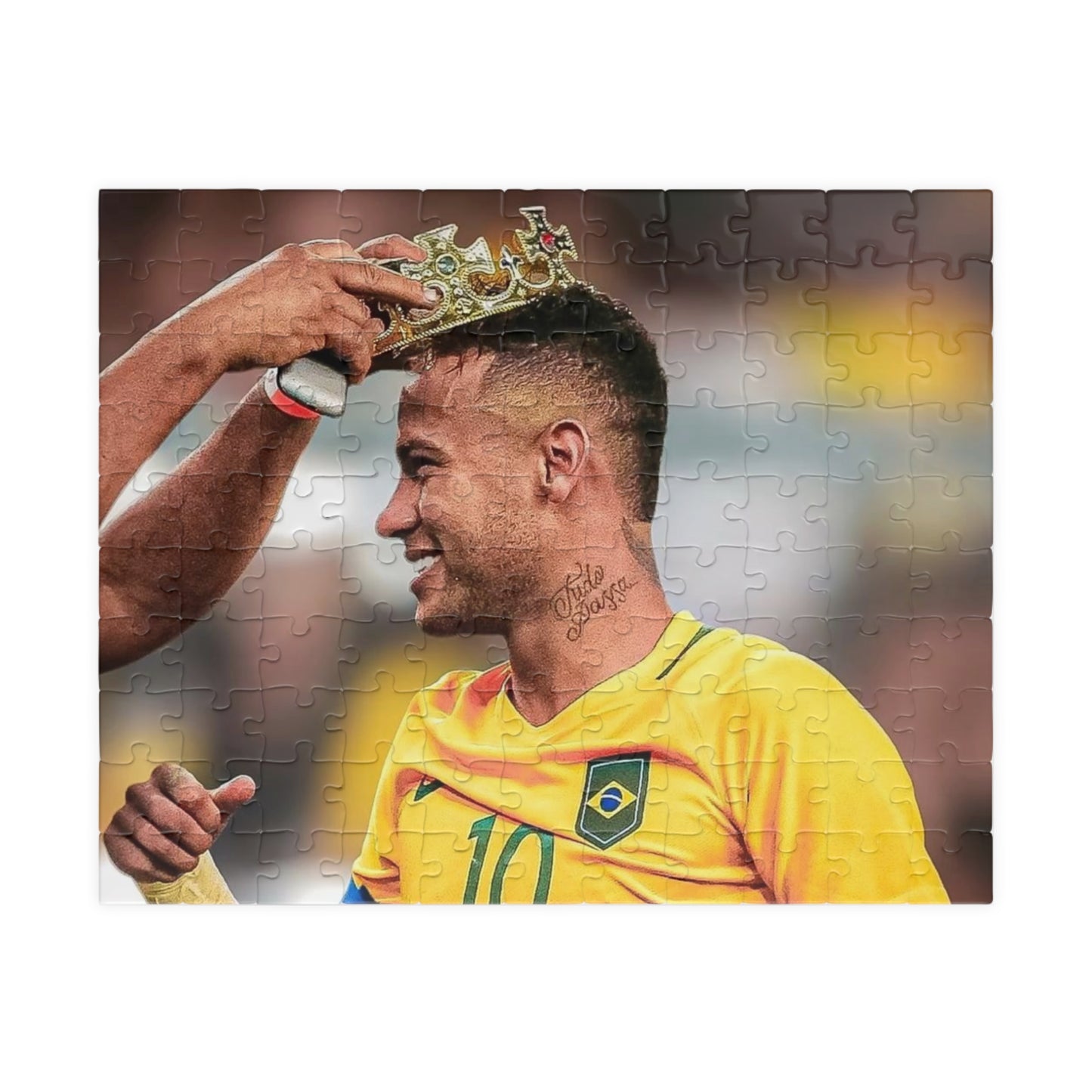 King Neymar Brazil Puzzle