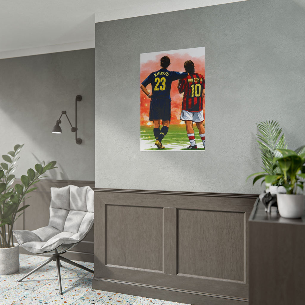 Iconic Football Rolled Poster