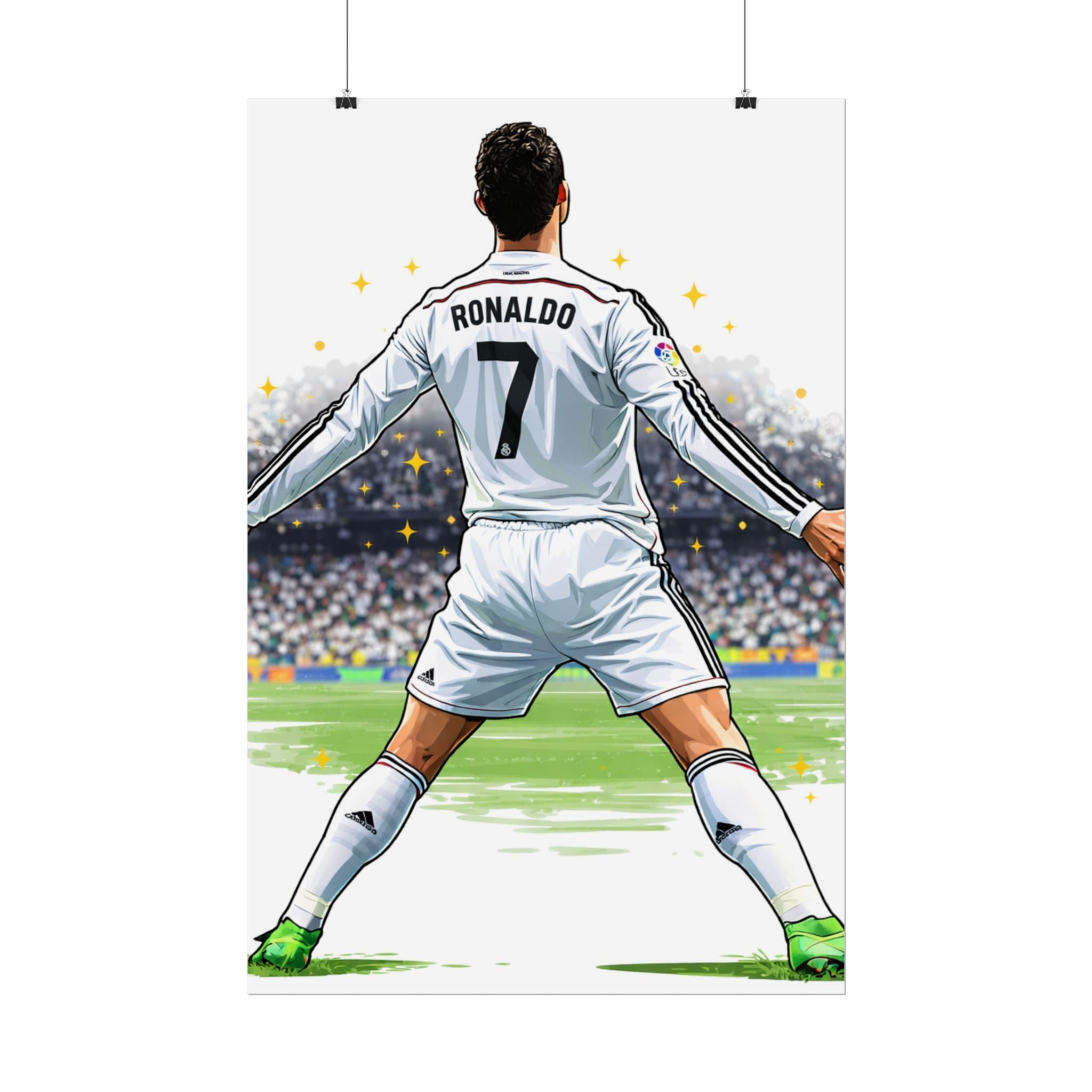 Cristiano Ronaldo Celebration Rolled Poster
