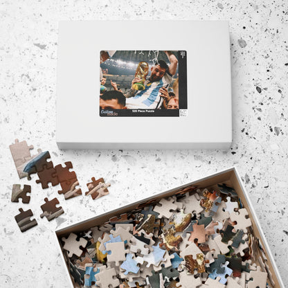 Lionel Messi World Cup 2022 Champion Puzzle